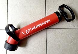 Пневматический вантуз ROTHENBERGER для прочистки канализации
